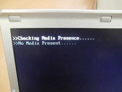 Checking Media Presence No Media Present